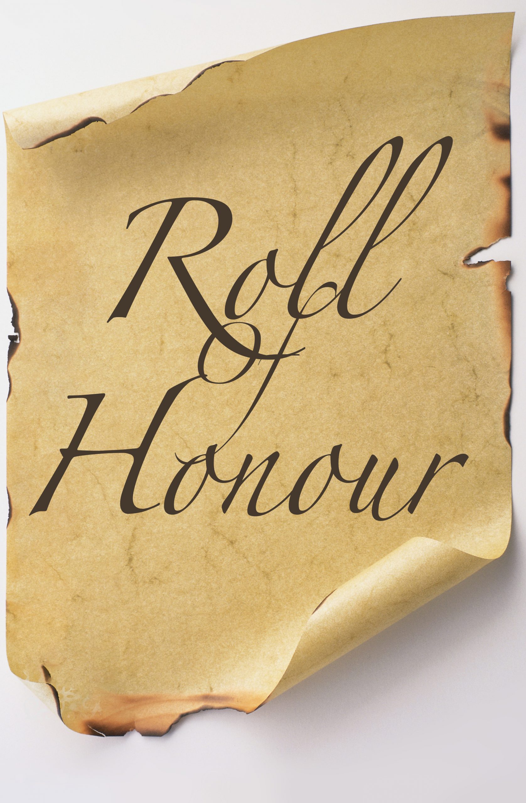 ROLL OF HONOUR Sinodun Players